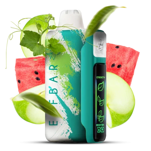 Elf Bar Nic King 30000 Sour Aplle Watermelon (Кисле Яблуко Кавун)