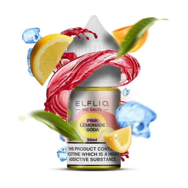 Elf Liq рідина 30 ml 50 mg Pink Lemonade Soda (Рожевий Лимонад Сода)