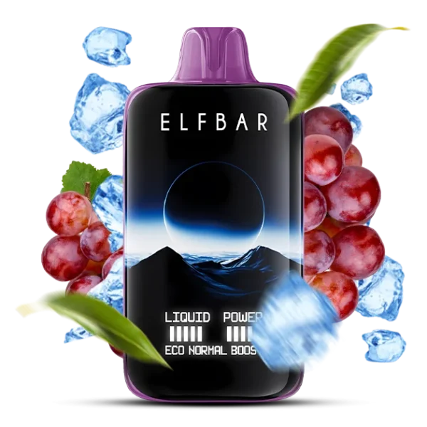 Elf Bar MOON NIGHT 40000 Grape Ice (Виноград Лід)