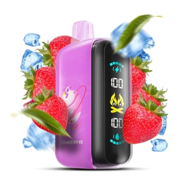 Strawberry ice