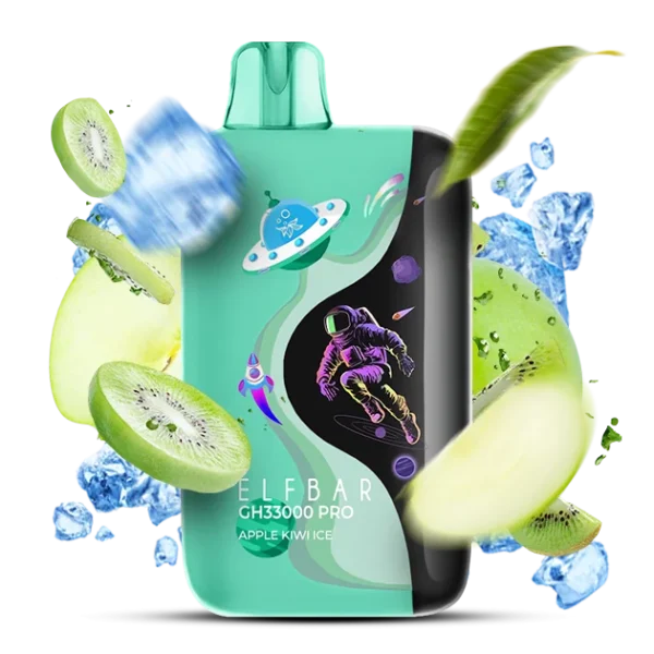 Elf Bar GH33000 PRO Apple Kiwi Ice (Яблуко Ківі Лід)