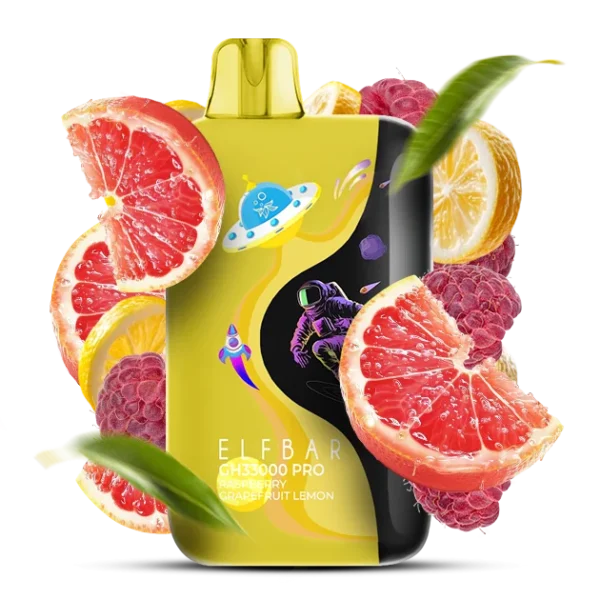 Elf Bar GH33000 PRO Raspberry Grapefruit Lemon (Малина Грейфрут Лимон)