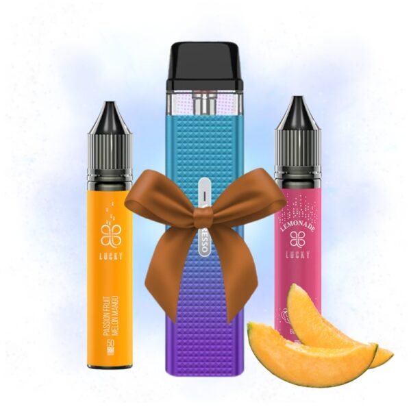 Набір "Vaporesso XROS Mini" + 2 рідини "LUCKY 30 ML"