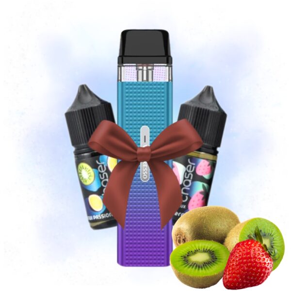 Набір "Vaporesso XROS Mini" + 2 рідини "CHASER LUX 30 ML"