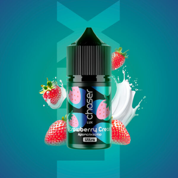 Рідина Chaser Lux Strawberry Cream (Полуниця Крем) 30 мл 50 мг