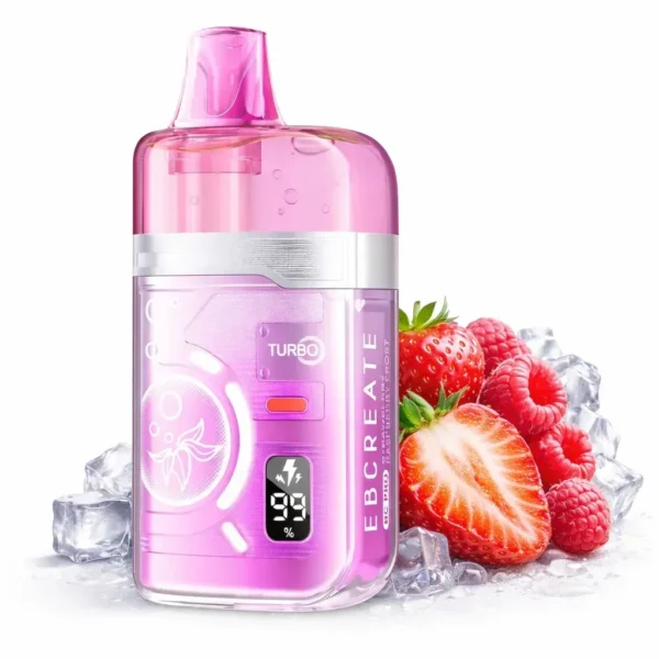 ELF BAR EBCREATE BC 40000 PRO Strawberry Raspberry Frost (Полуниця Малина з прохолодою)