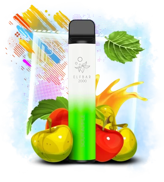 ElfBar_2000_SourApple