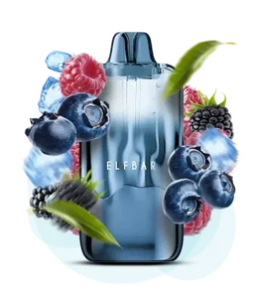 ELF BAR Duke 30000 Blue Razz Ice (Блакитна малина з холодком)