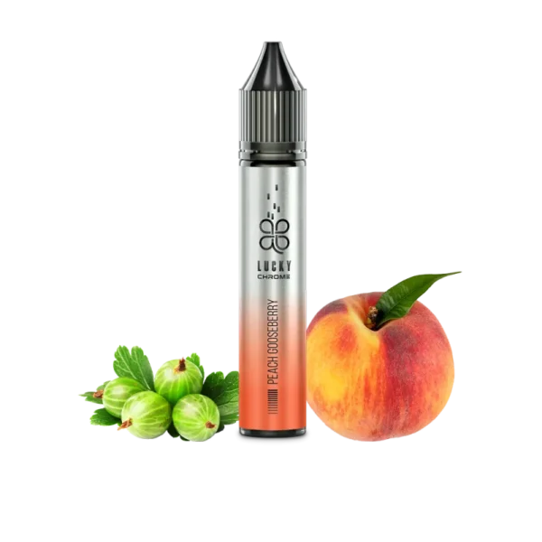 Рідина LUCKY Chrome 30 ML Peach Gooseberry (Персик і аґрус)