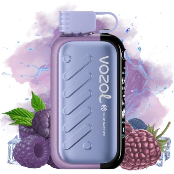 VOZOL GEAR ICE & SWEET 50000 Blue Razz Ice (Блакитна малина з холодком)